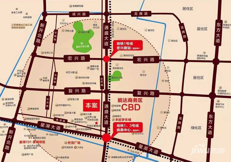 中港白金公寓位置交通图