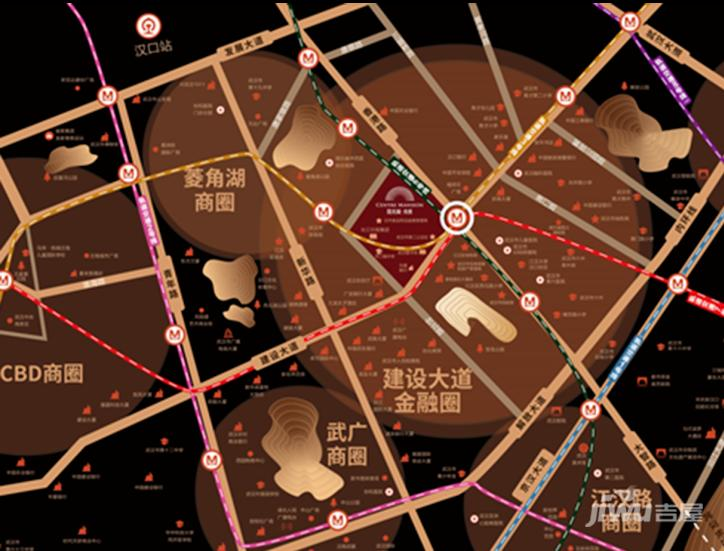 阳光城·央座位置交通图