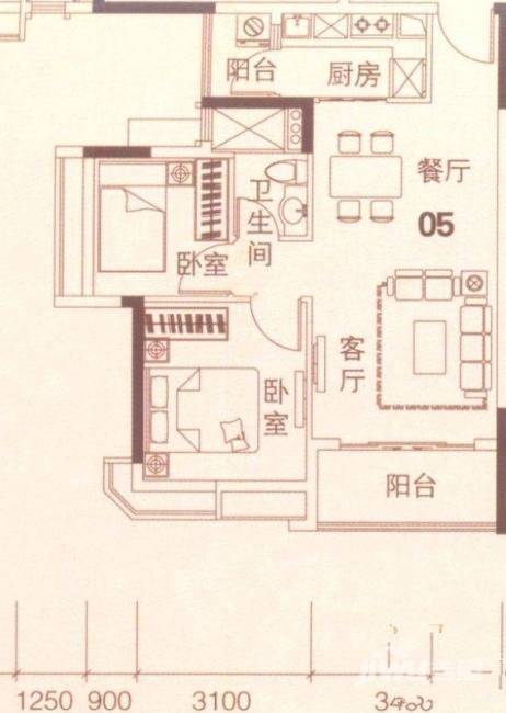 上林苑:户型图