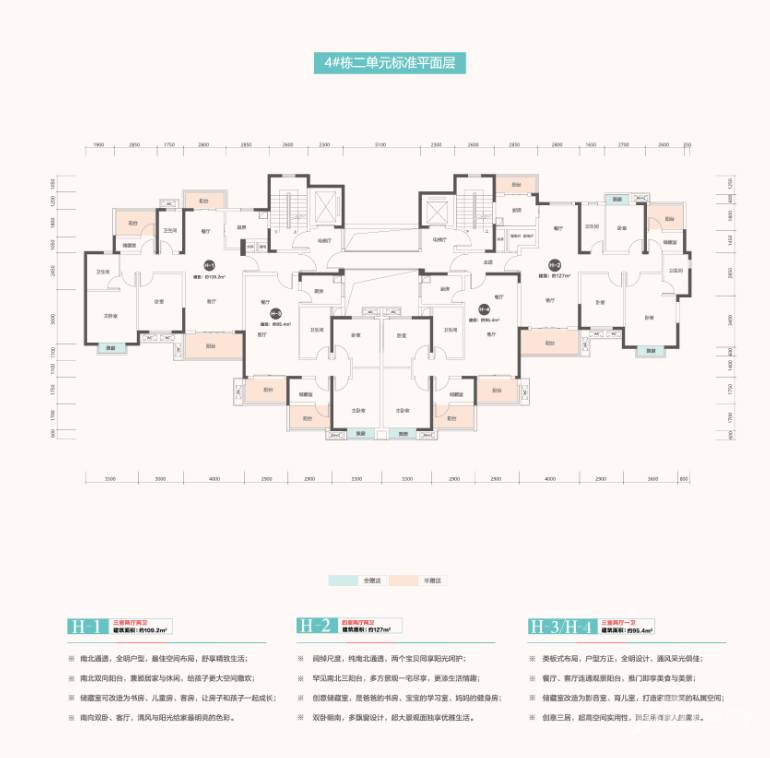 中建嘉和城h户型