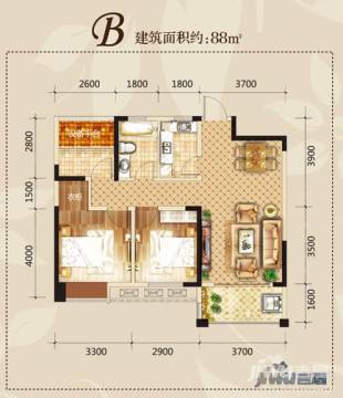 (待售)滨湖阳光里户型户型图