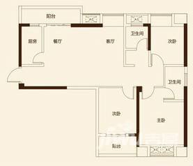 武汉清江锦城户型图-房型图-平面图-吉屋网