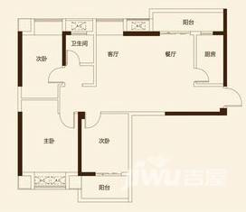 武汉清江锦城户型图-房型图-平面图-吉屋网