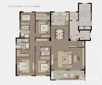 嘉兴招商雍华府户型图-房型图-平面图-吉屋网