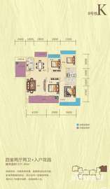郴州欢乐海岸户型图-房型图-平面图-吉屋网