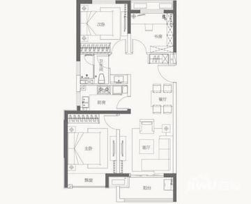 滁州富力乌衣水镇户型图-房型图-平面图-吉屋网