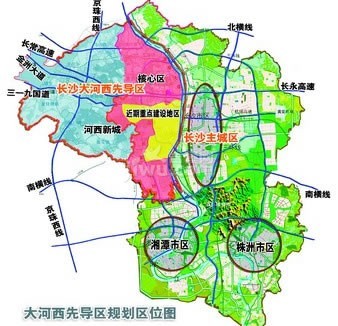 作为大河西先导区核心区的望城,将成为承接产业转移重镇