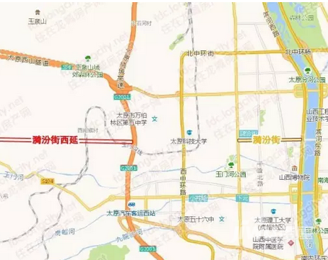漪汾街西延等河西九条道路启动改造 昨日,记者了解到,太原市将陆续