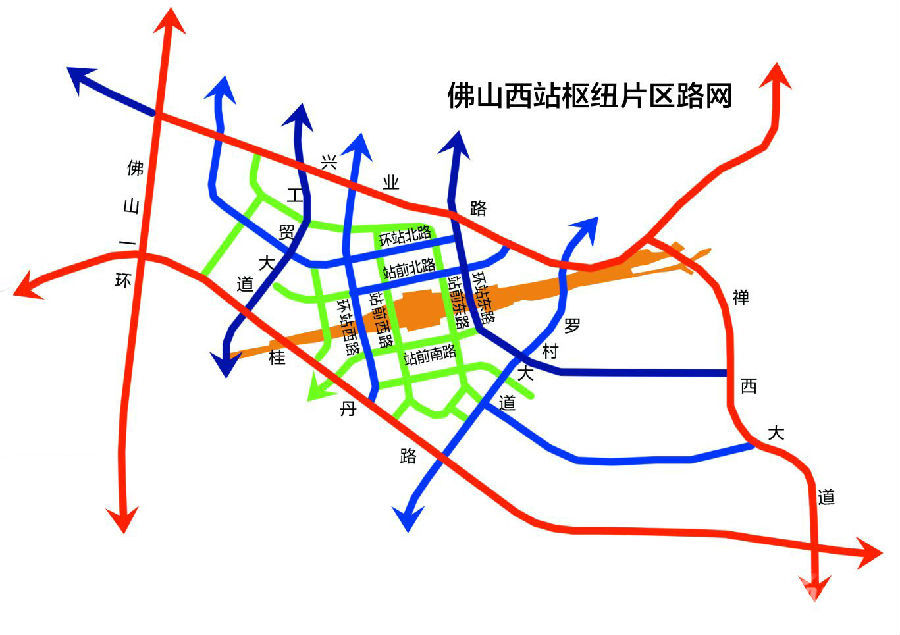 2017佛山西站*情况,佛山西站路网规划图