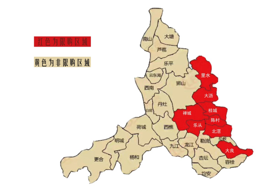 位于顺德勒流板块,不在2017年5月31日佛山新限购政策规定的限购区内