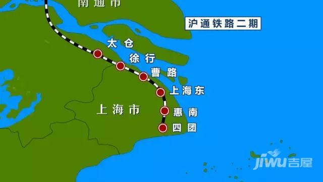 沪通铁路二期获批 建成后南通通过铁路可直达浦东