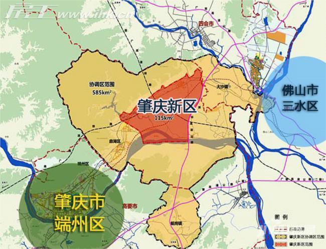 鼎湖大道城市化升级改造肇庆新区到端州城区或只需20
