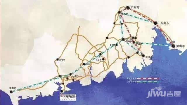 2020年,中山将拥有自己的深茂铁路和南沙港铁路.