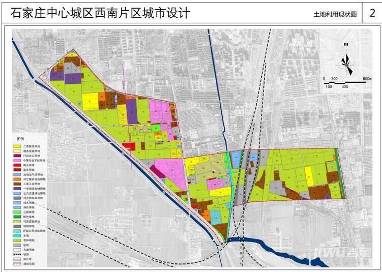 石家庄西南片区规划首曝光 区域内3条地铁通达