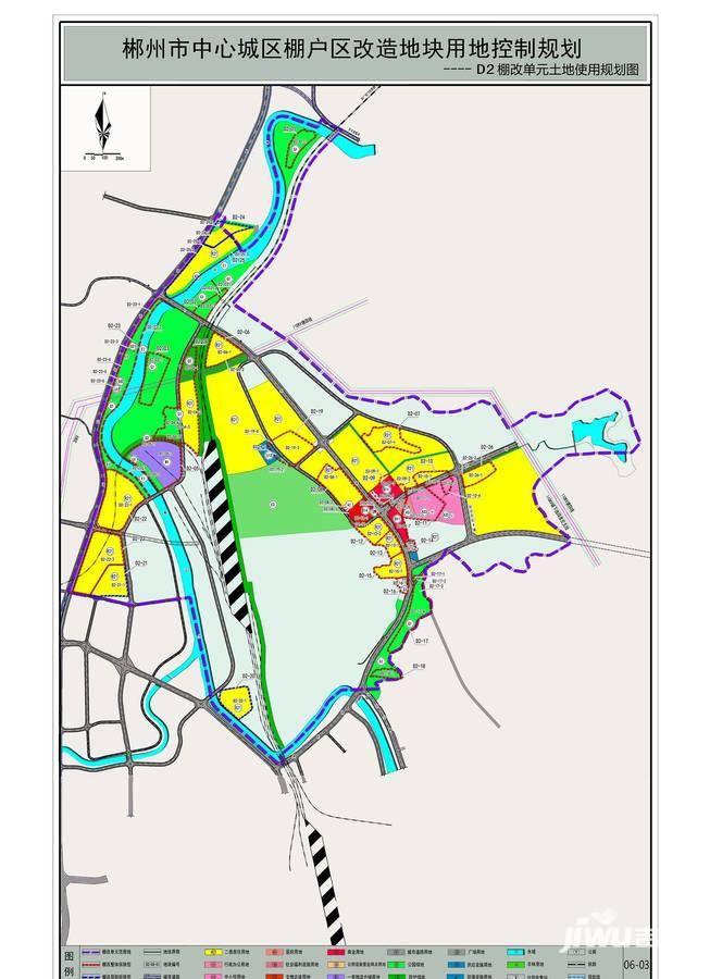 组织市城市规划设计院编制了《郴州市*城区棚户区改造地块用地控制》