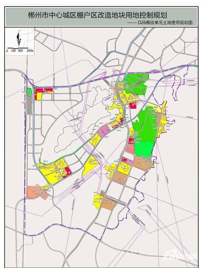 组织市城市规划设计院编制了《郴州市*城区棚户区改造地块用地控制》