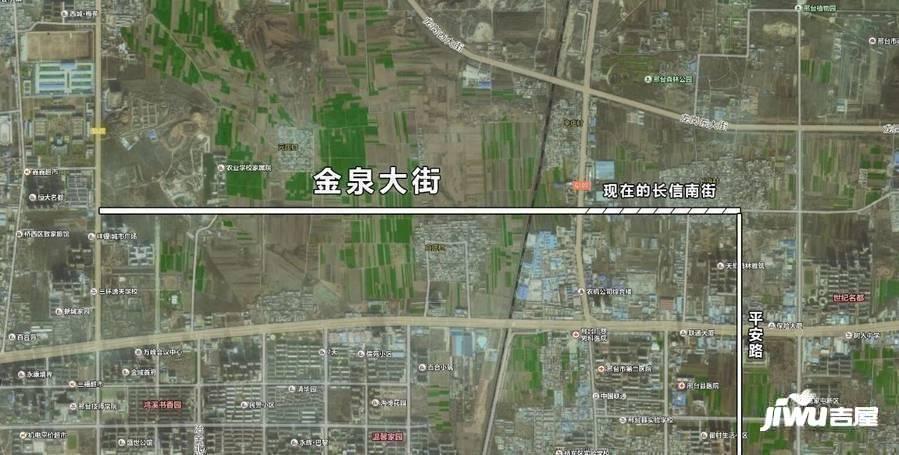 1.金泉大街(钢铁路——平安路)