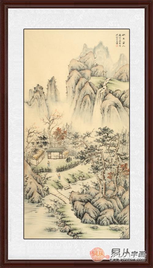 客厅进门适合挂什么画?进门见此三类画必行大运!