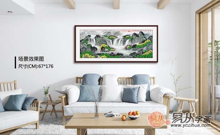 客厅装饰画:家里面东墙适合挂什么画?