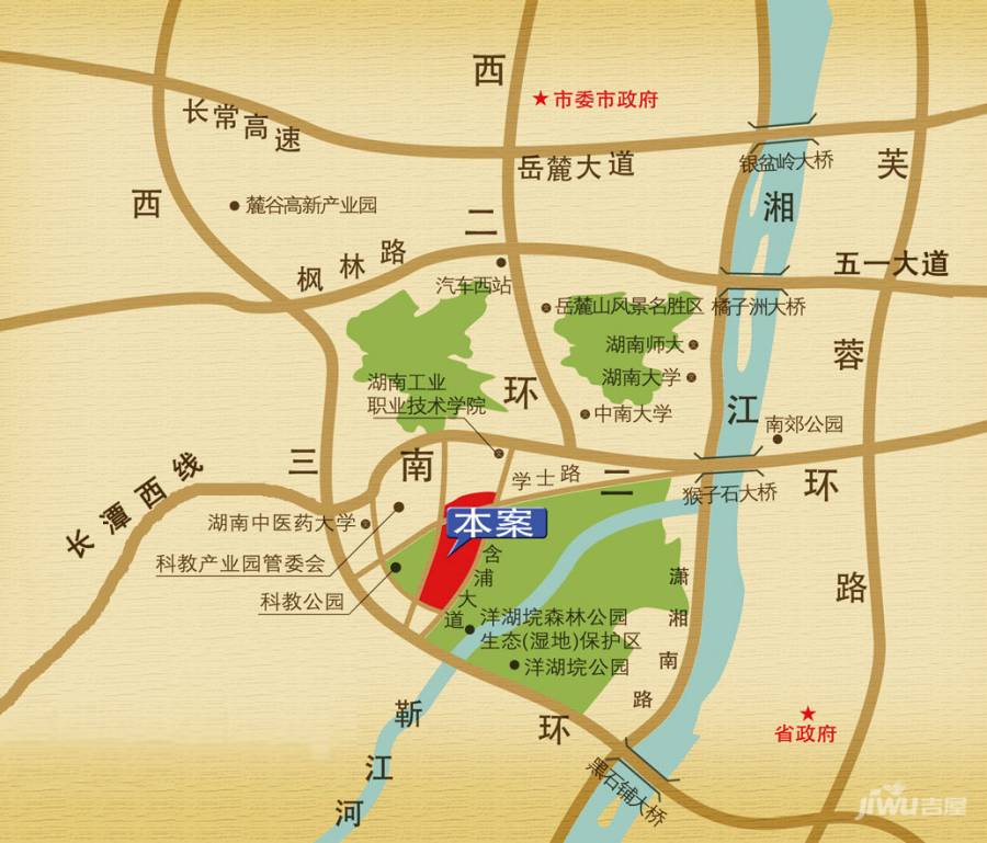 江山帝景位置交通图10