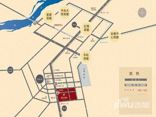 鲁商松江新城位置交通图