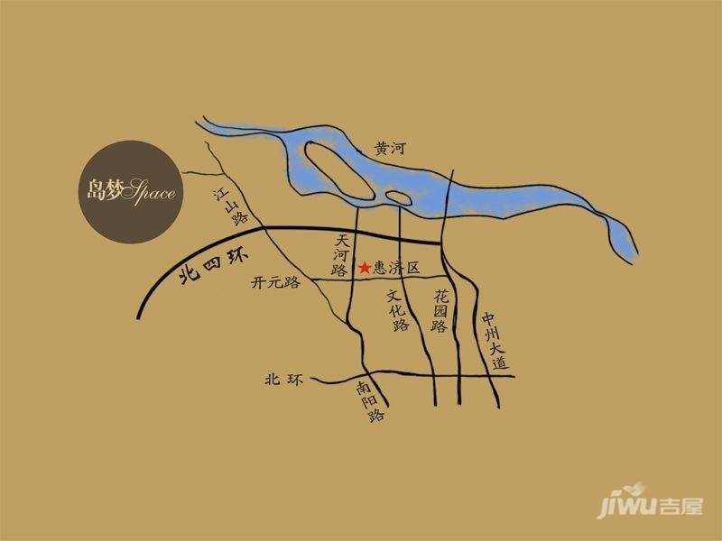 思念果岭国际社区位置交通图