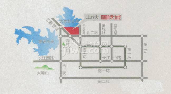 中国铁建国际城位置交通图图片