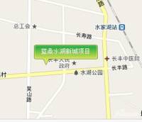 蓝鼎水湖新城位置交通图图片
