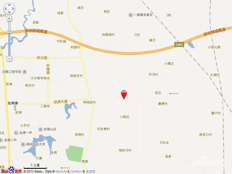 龙湖锦艺城位置交通图