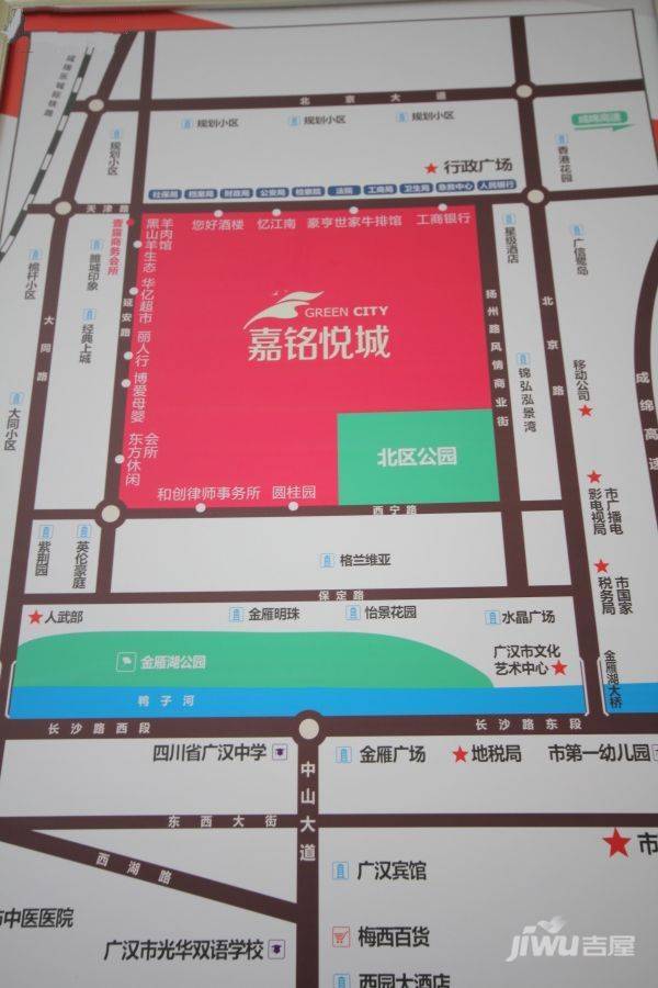 嘉铭悦城位置交通图