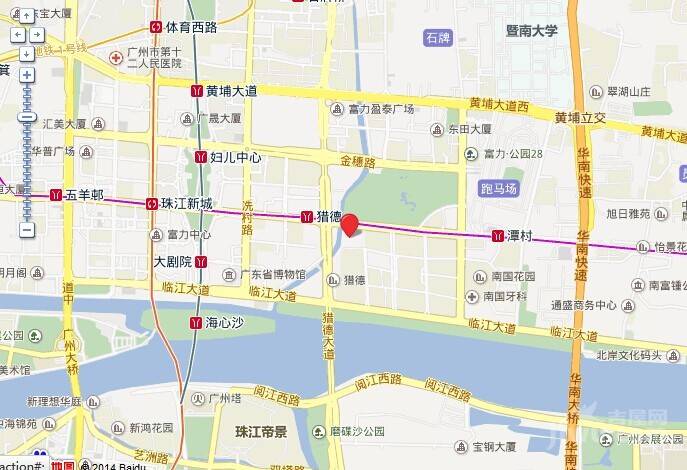 尚东柏悦府位置交通图