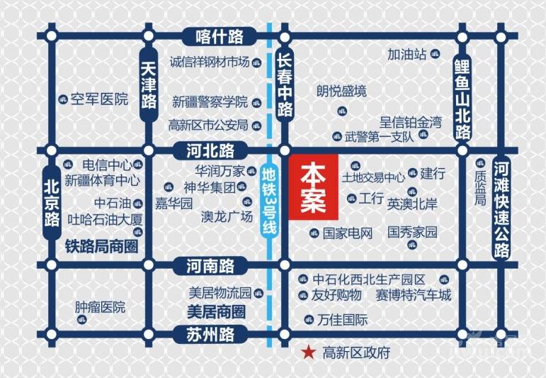 上海大厦位置交通图