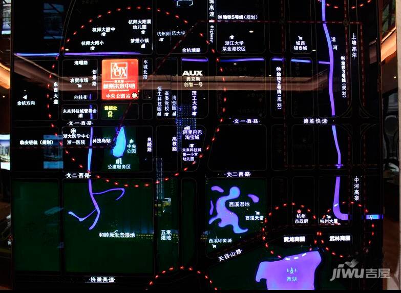 奥克斯时代未来之城位置交通图图片