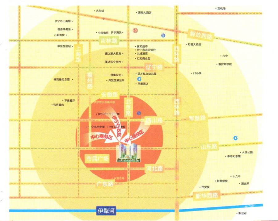 金茂新天地位置交通图图片