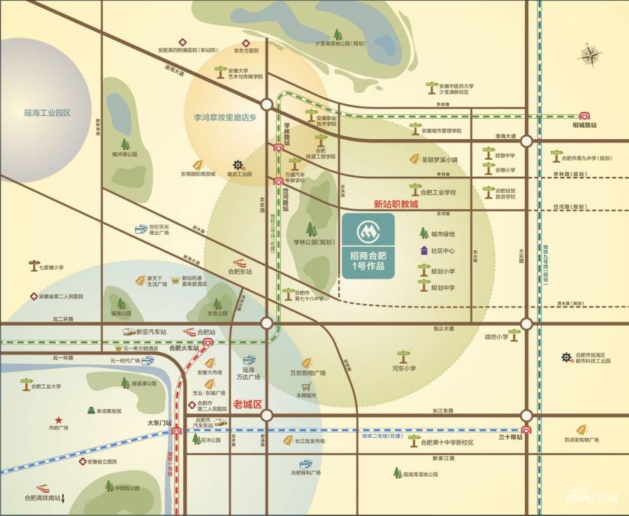 招商公园1872位置交通图