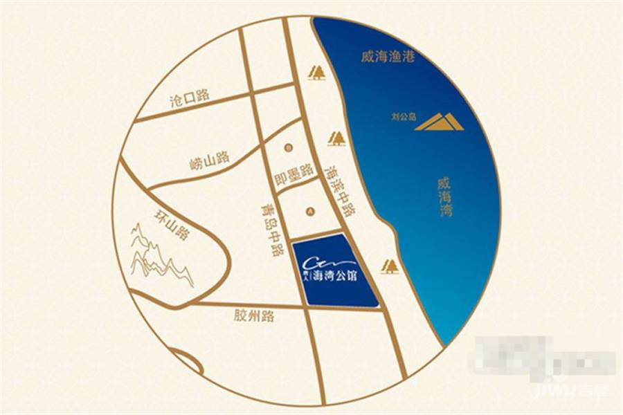 唐人海湾公馆位置交通图