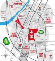 凯天青山城位置交通图图片