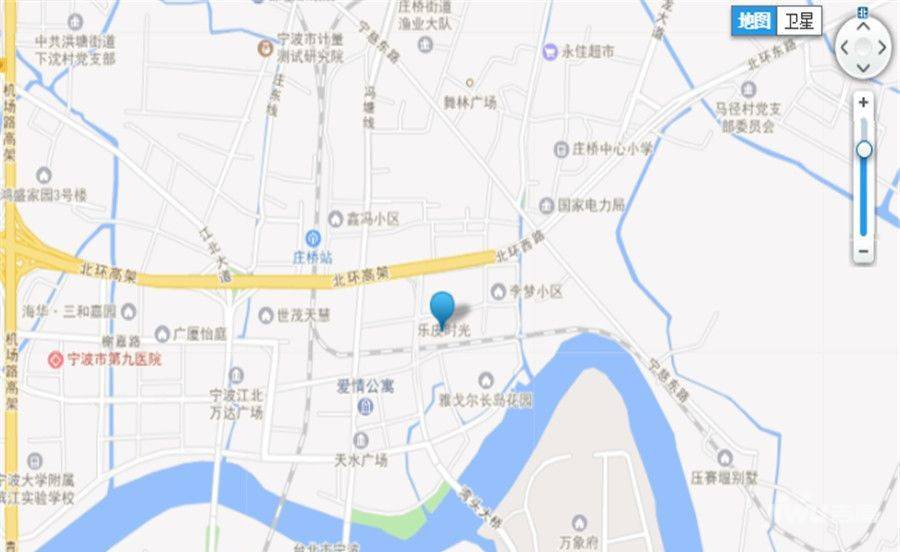 宁波三江观邸位置交通图