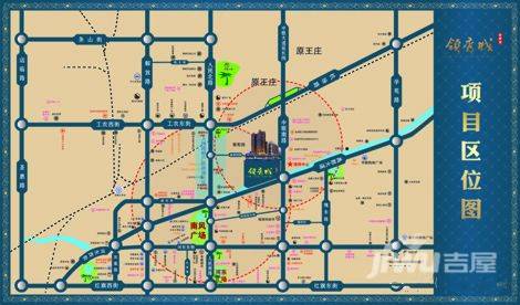 领秀城位置交通图