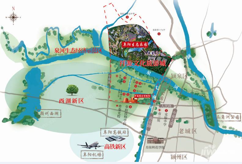 祥源文旅城祥佑府位置交通图