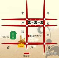 贵人国际一期紫荆城位置交通图图片
