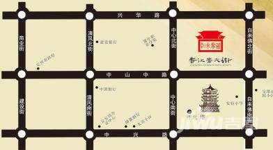 香江崇文街位置交通图