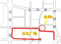 金鸡小区C地块位置交通图图片