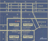 广宇假日邻居位置交通图