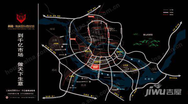 利嘉国际商业城位置交通图1