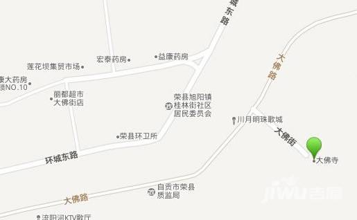 中阳梧桐水街位置交通图