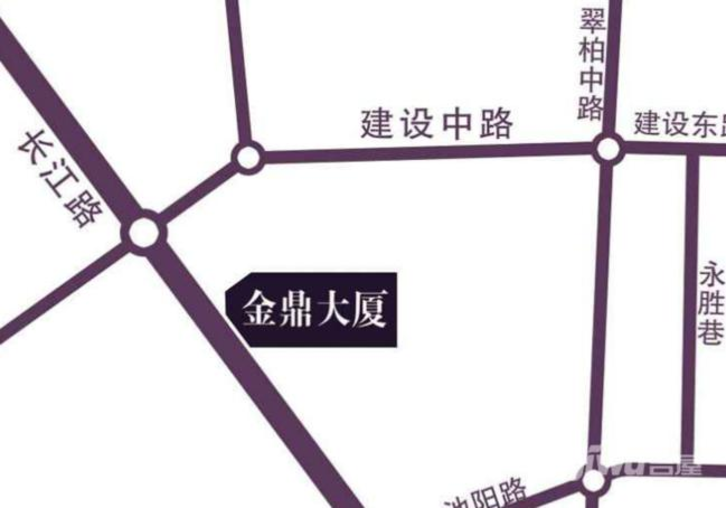 金鼎大厦位置交通图