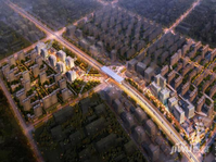 北辰蔚蓝城市实景图图片