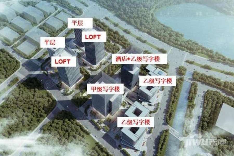 中国铁建环球中心规划图图片