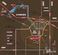 荣盛浦溪水镇位置交通图图片